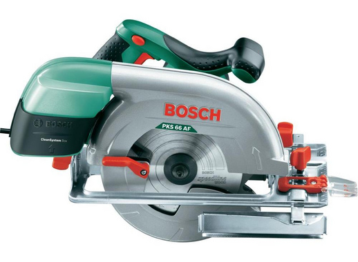 Пила циркулярная Bosch PKS 66A 190 мм, 1600 Вт